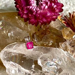 Genuine Ruby Pendant